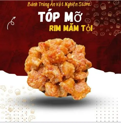 Hình ảnh Tóp mỡ rim mắm tỏi 180gr