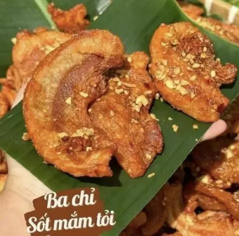 Hình ảnh Ba rọi mắm tỏi hủ 250gr