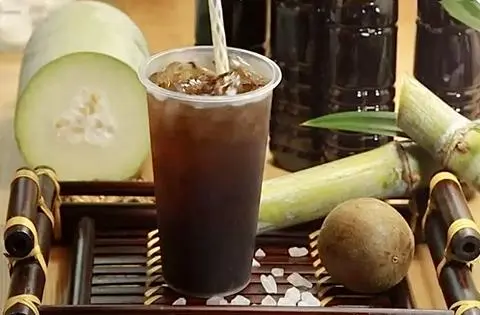Hình ảnh Trà bí đao la hán quả