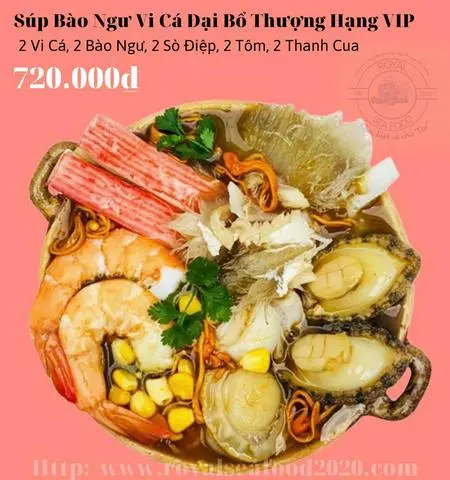 Hình ảnh súp bào ngư vi cá đại bổ thượng hạng VIP 