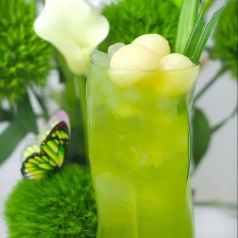 Hình ảnh Trà nhãn lồng lá dứa - Longan pandan jasmine tea