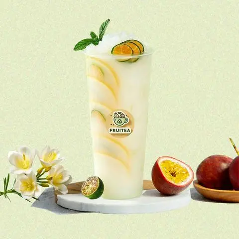 Hình ảnh Trà Quất Lắc Sữa