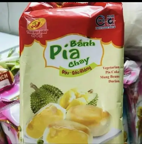 Hình ảnh bánh Pía chay
