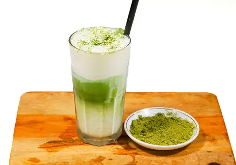 Hình ảnh Matcha macchiato 
