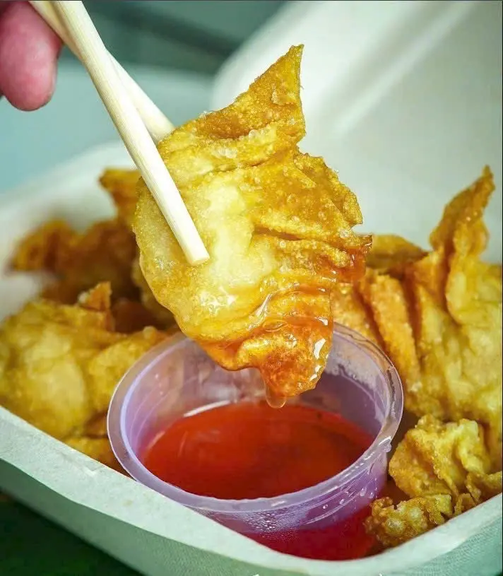 Hình ảnh hoành thánh chiên