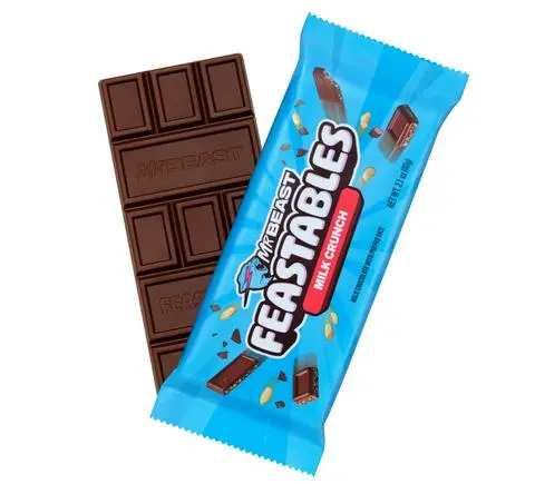 Hình ảnh Socola MrBeast vị Sữa Giòn
