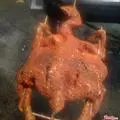 Hình ảnh 1 Gà Nướng Muối Ớt ăn kèm - 2 bánh mì - dưa Leo, rau răm và 1 túi nước chấm