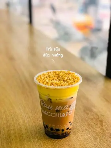 Hình ảnh Trà sữa dừa nướng