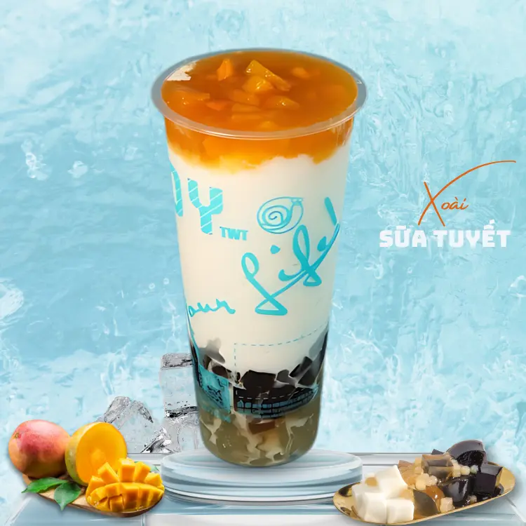 Hình ảnh Sinh tố xoài sữa tuyết