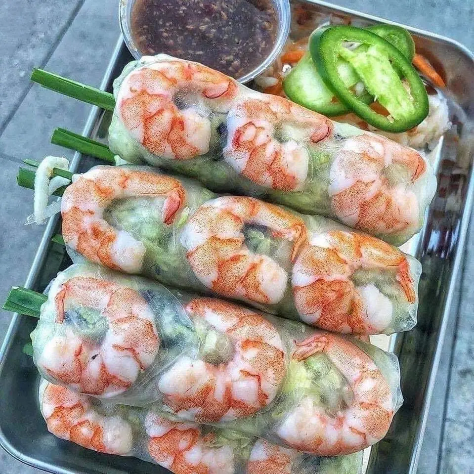 Hình ảnh Hộp 5 cái gỏi cuốn tôm