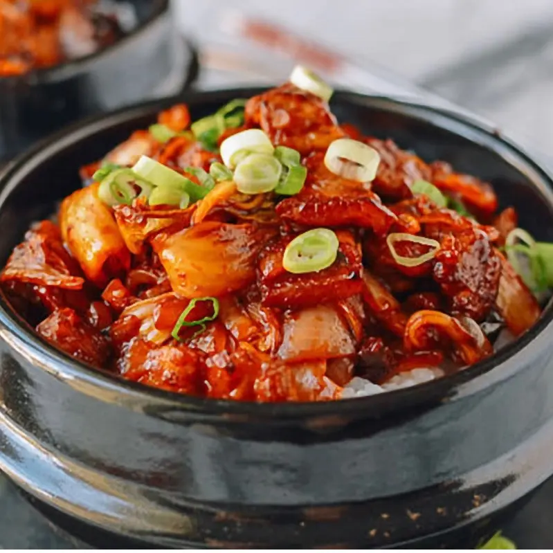 Hình ảnh Cơm Heo Xào Kim Chi Hàn Quốc