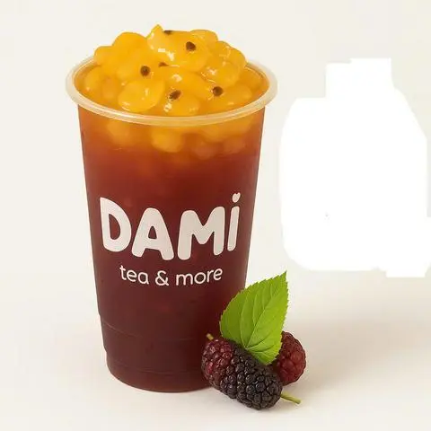 Hình ảnh Trà Dâu Tằm Rim Hạt Đác