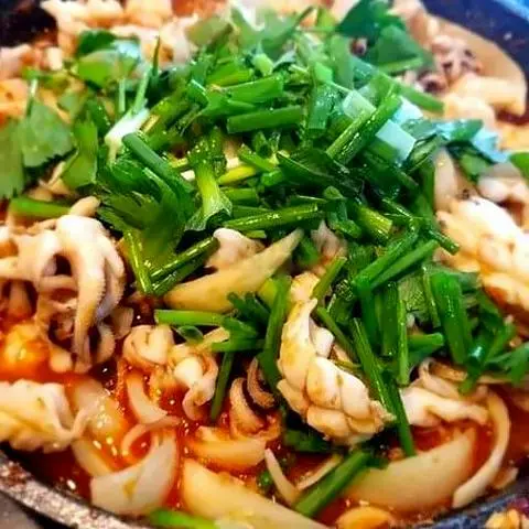 Hình ảnh Mực xào sate