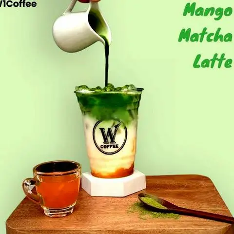 Hình ảnh Mango matcha latte