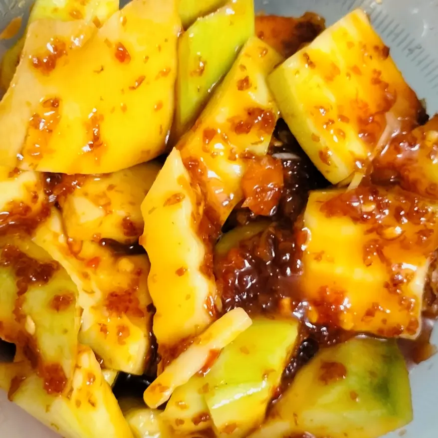 Hình ảnh xoài sốt thái