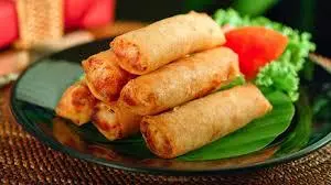 Hình ảnh Cơm tấm sườn chả giò chiên