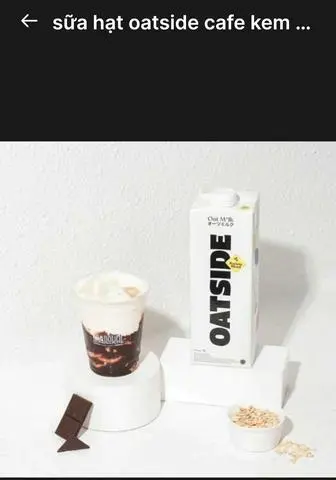 Hình ảnh Sửa oatside cà phêm kem muối