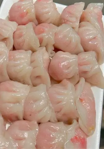 Hình ảnh 5 viên há cảo mực tôm(Hấp)
