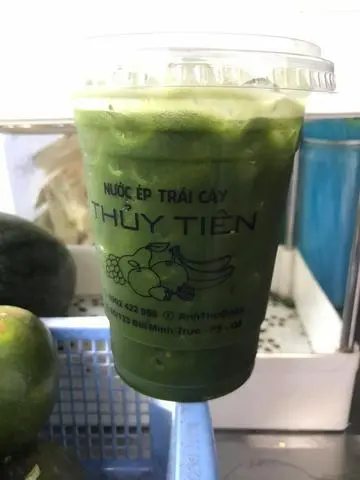 Hình ảnh Nước Ép rau má dừa ly lớn 