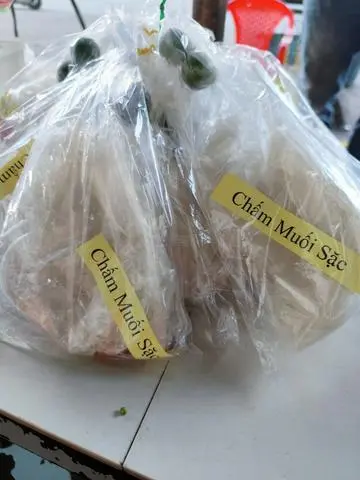 Hình ảnh Bánh tráng muối sặc