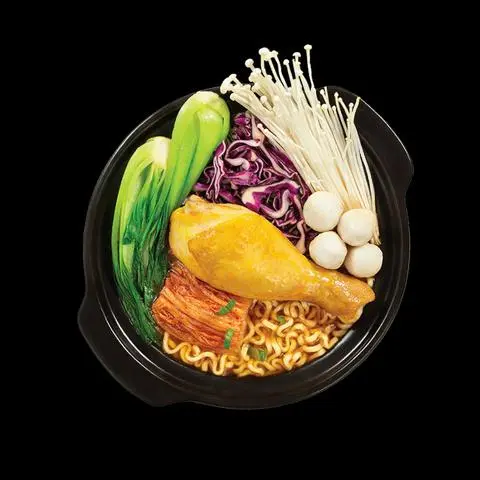 Hình ảnh MÌ LẨU THÁI ĐÙI GÀ