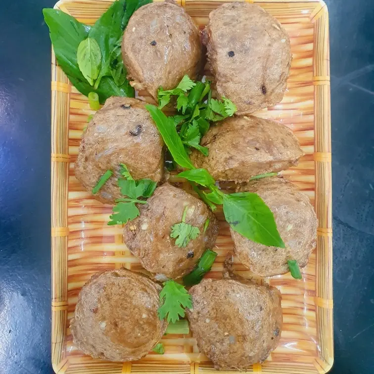 Hình ảnh bò viên chiên