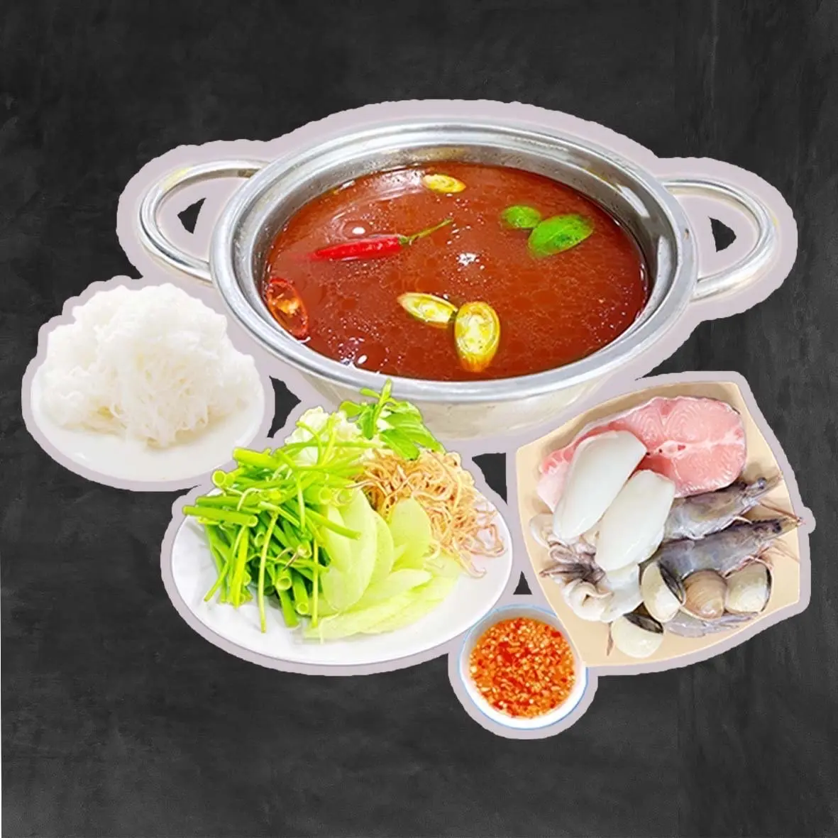 Hình ảnh Lẩu Thái ( tặng trà tắc)