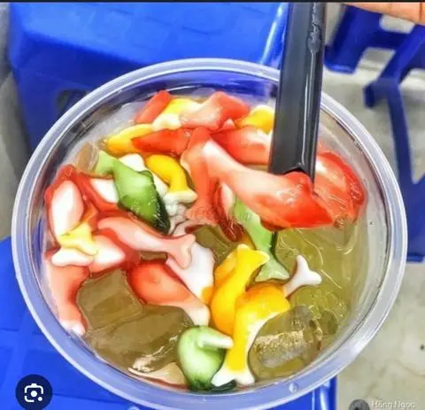 Hình ảnh coca thạch con cá