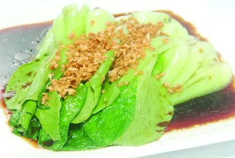 Hình ảnh Cải thìa sốt dầu hào