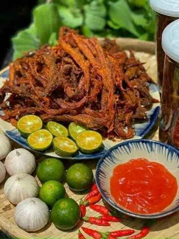 Hình ảnh Khô bò sợi ngon Dtfood 250Gr