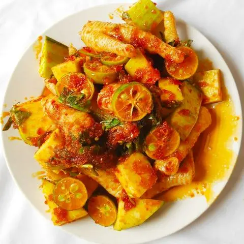 Hình ảnh Chân Gà Rút Xương Sốt Sate - Lớn