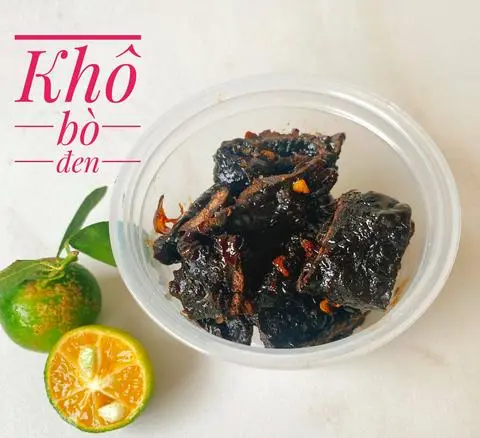 Hình ảnh Khô bò lắc tỏi