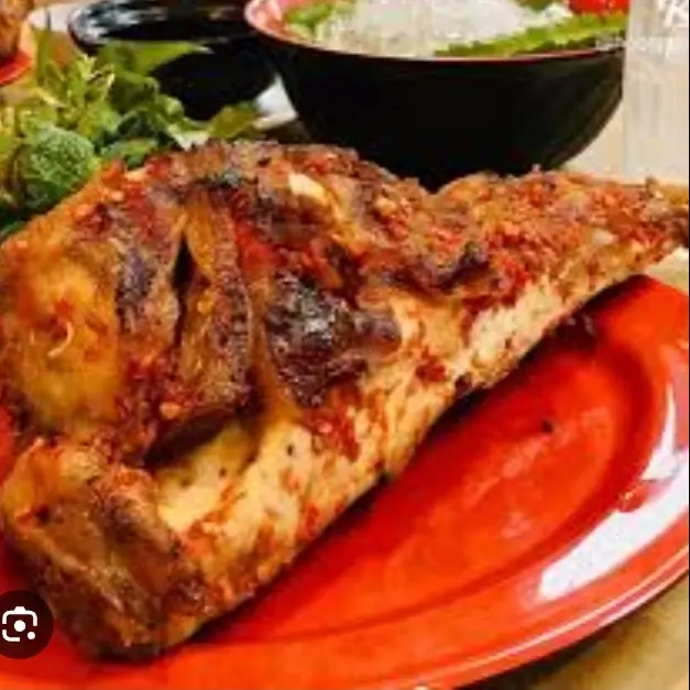 Hình ảnh má heo nướng