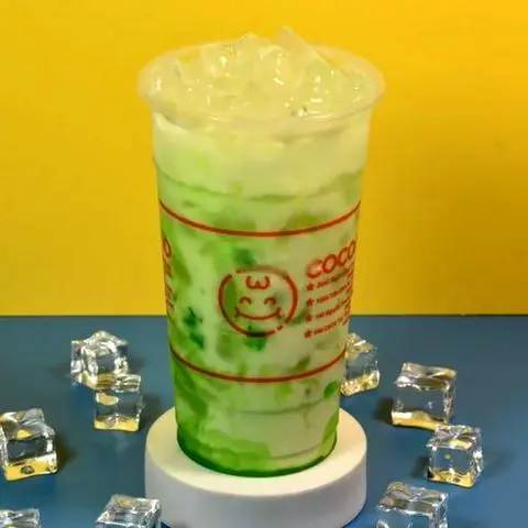 Hình ảnh Yogurt dưa lưới - trân châu trắng - size L