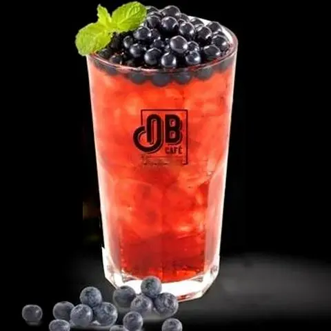 Hình ảnh Trà việt quất hạt boba size L
