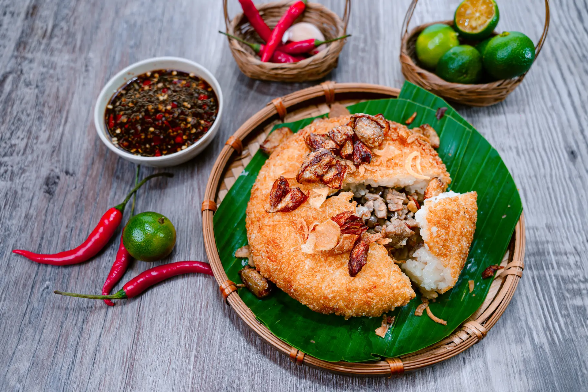 Hình ảnh Xôi ngan chiên