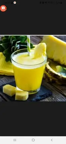 Hình ảnh Nước Mía Cam Tươi + Thơm 