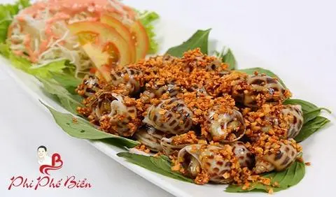 Hình ảnh Ốc hương cháy tỏi