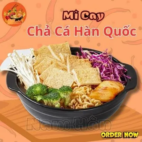 Hình ảnh Mì Cay Chả Cá Hàn Quốc
