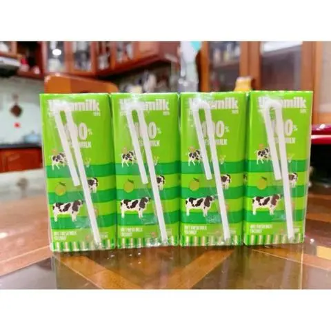 Hình ảnh Lốc Sữa Dừa 4 Hộp 180ml Tươi Tiệt Trùng Vinamilk 100% Dừa