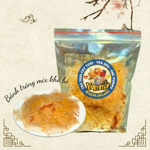 Hình ảnh Bánh Tráng Mix Khô Bò