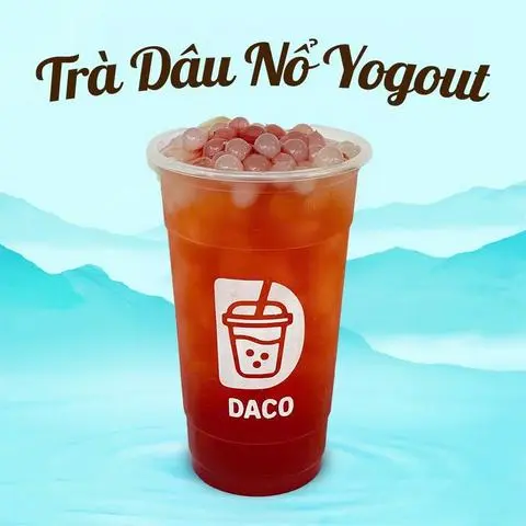 Hình ảnh Trà dâu nổ yougout