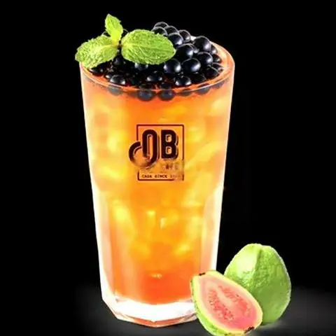 Hình ảnh Trà ổi hồng hạt boba size L