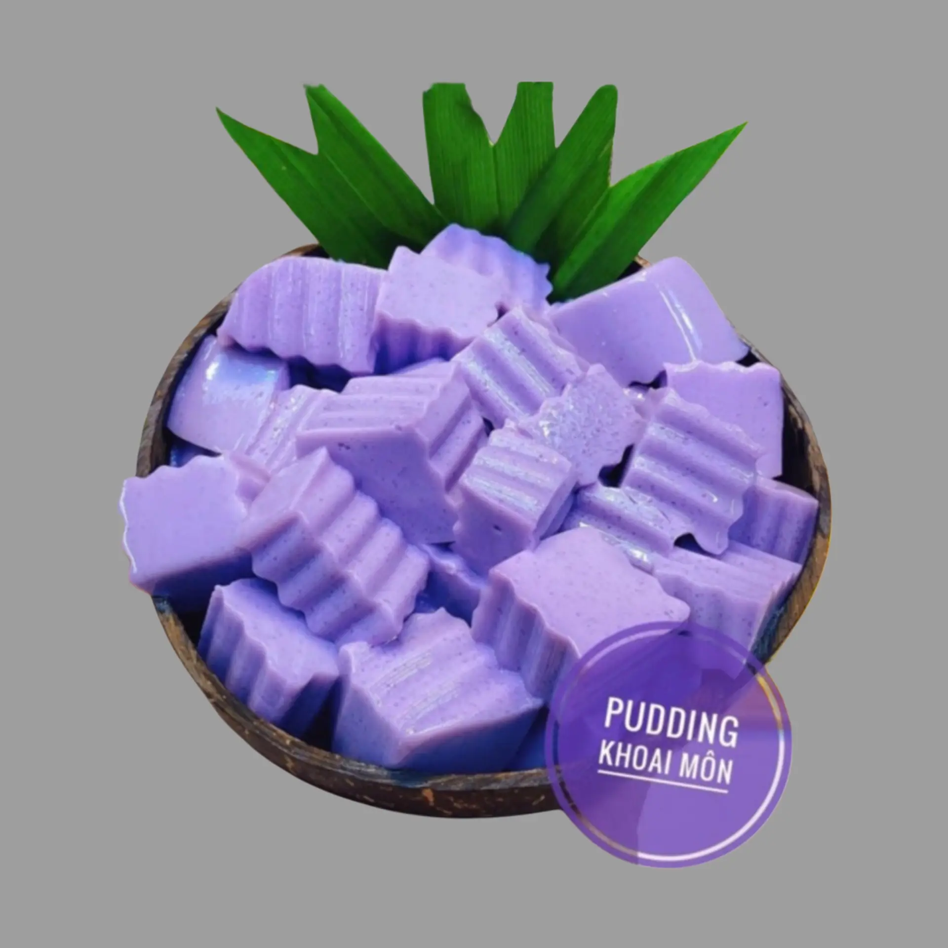 Hình ảnh Pudding khoai môn (2 viên)