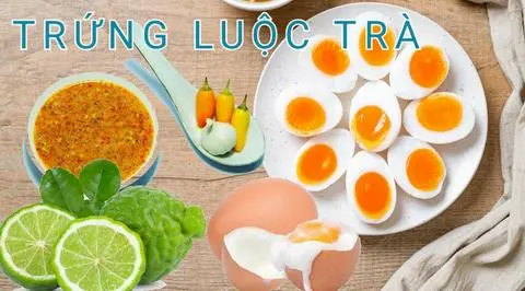 Hình ảnh Trứng luộc trà hồng đào