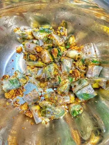 Hình ảnh bánh tráng cuốn lắc 