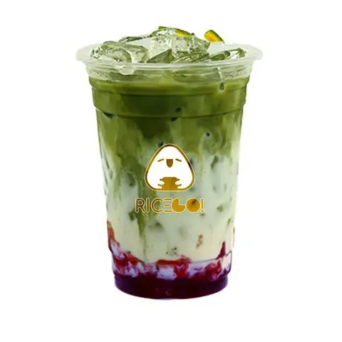 Hình ảnh Matcha Latte Việt Quất