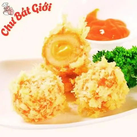 Hình ảnh Cốm Hồng sốt Mayonnaise 