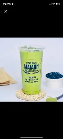 Hình ảnh Trà sữa Thái xanh