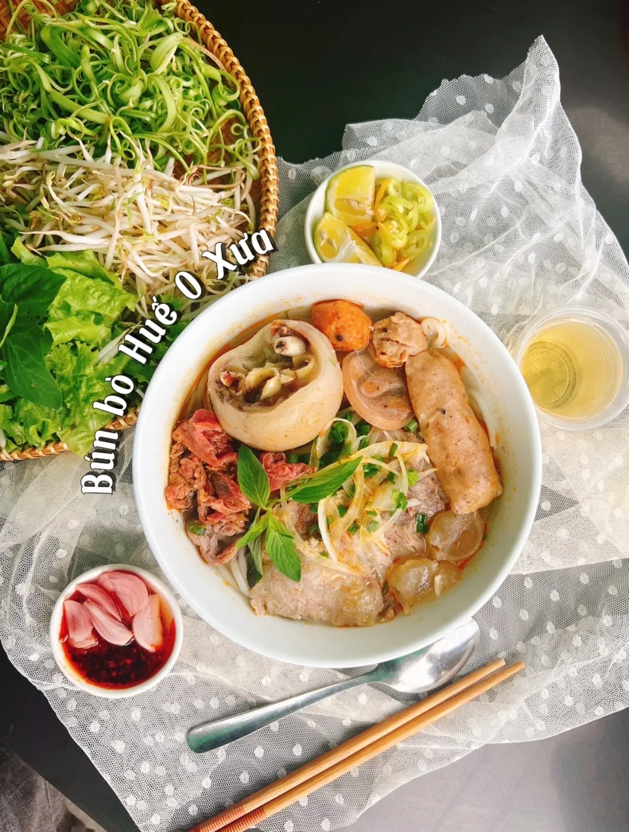 Hình ảnh Bún Bò Huế(Giò, Chả)